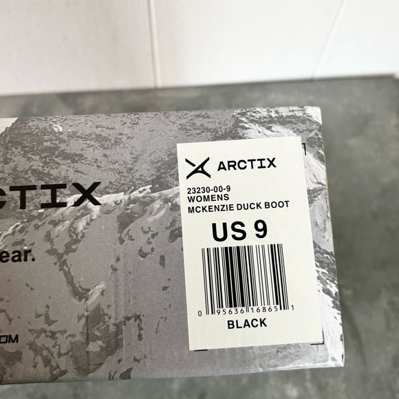 Arctix Women's McKenzie Duck Boot size 9 new black - Picture 2 of 6